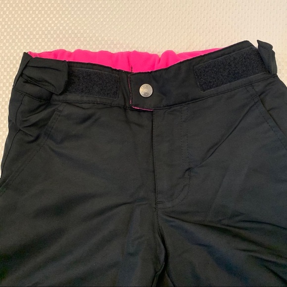 Swiss Tech Black Pink Snow Pants Child XS 4-5 NWOT - Picture 3 of 8